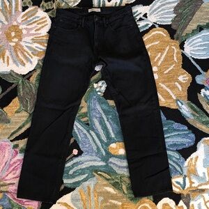 Gap Men's Black Jeans - Classic Straight Fit